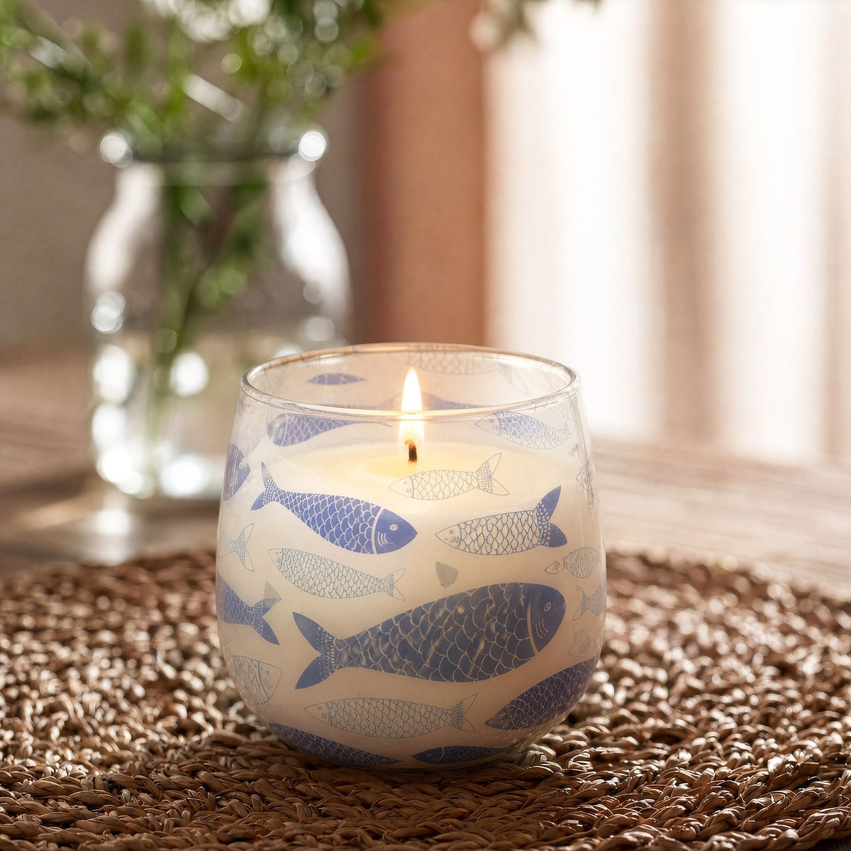 Medium Glass Jar Candles - Seabreeze - product image 2