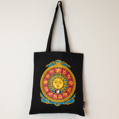 Iconic Classic Tote Bag - Zodiac Sun - Black 6oz product image 3