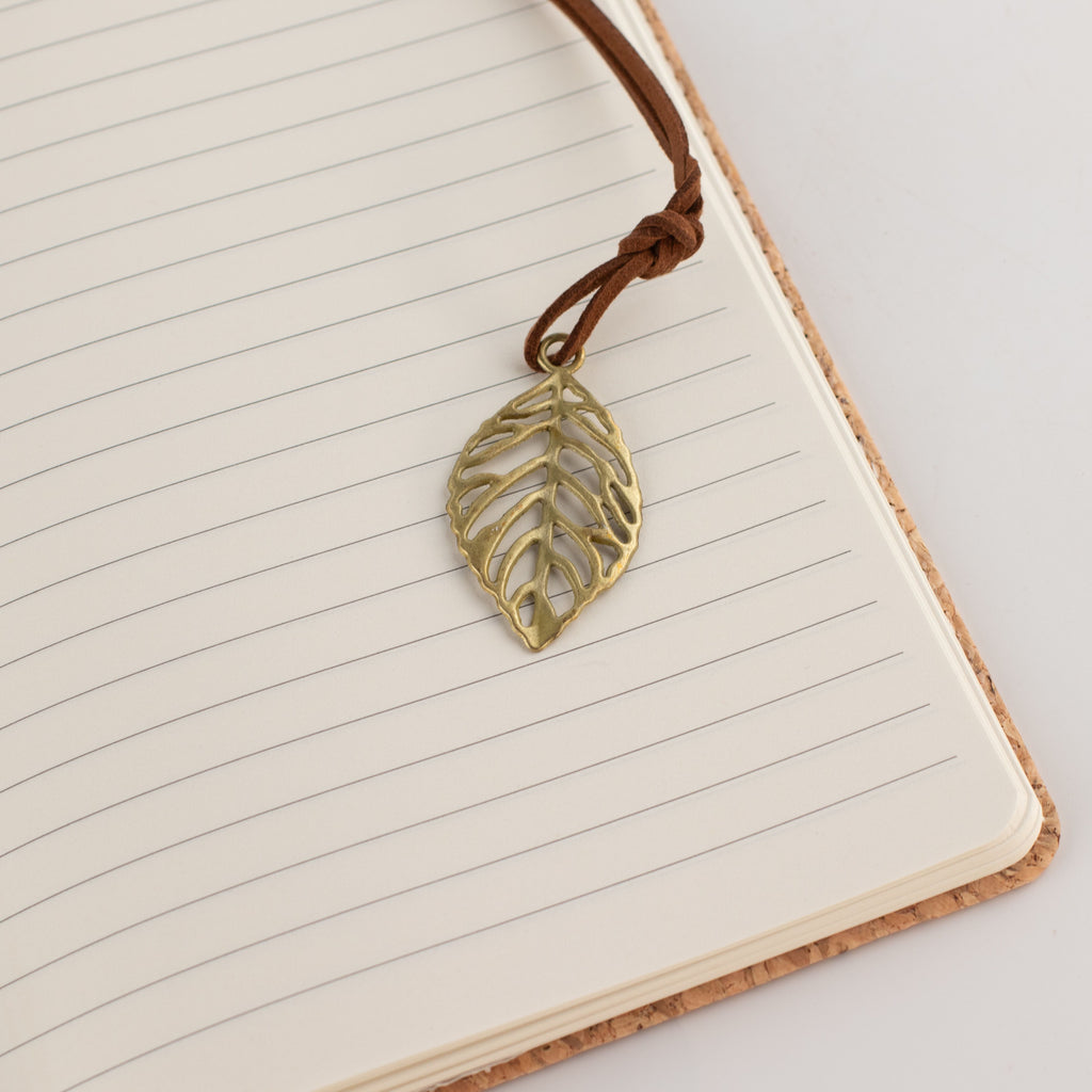 A5 Intention Note Book - LCD Wipe Screen - Cork Leather Effect - 80 Leafs - product image 2