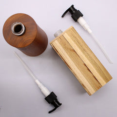 Natural Teakwood Soap Dispenser - Square product image