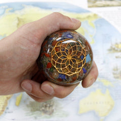 Orgonite Desk Power Packs - Lapis Dome product image 4