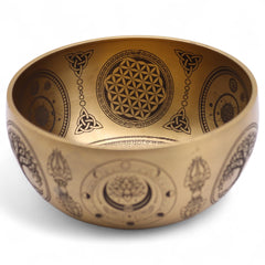 Pure Brass Etched Buddha - Set of 4 - Approx 3.85kg product image 19
