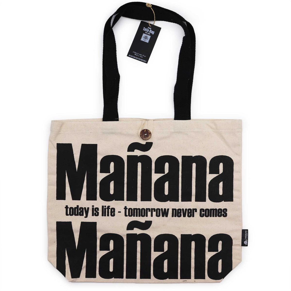 Iconic Classic Tote Bag - Mañana Mañana - Natural 10oz product image