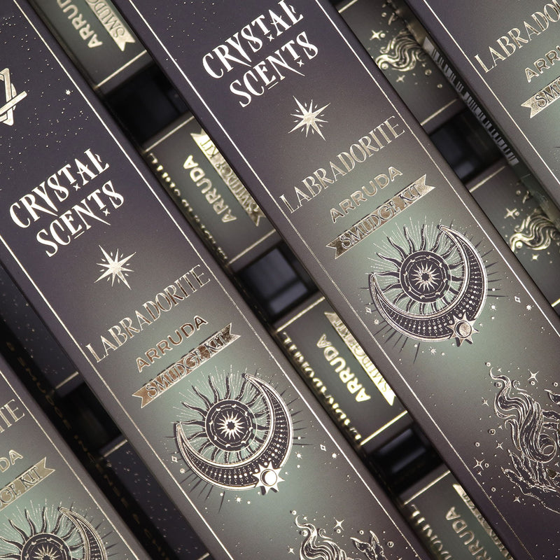 Labradorite Crystal Scents Smudge Incense - Arruda product image