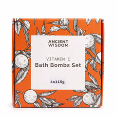 Set of 4 Vitamin C Bath Bombs – Aromatherapy Quartet product image 6