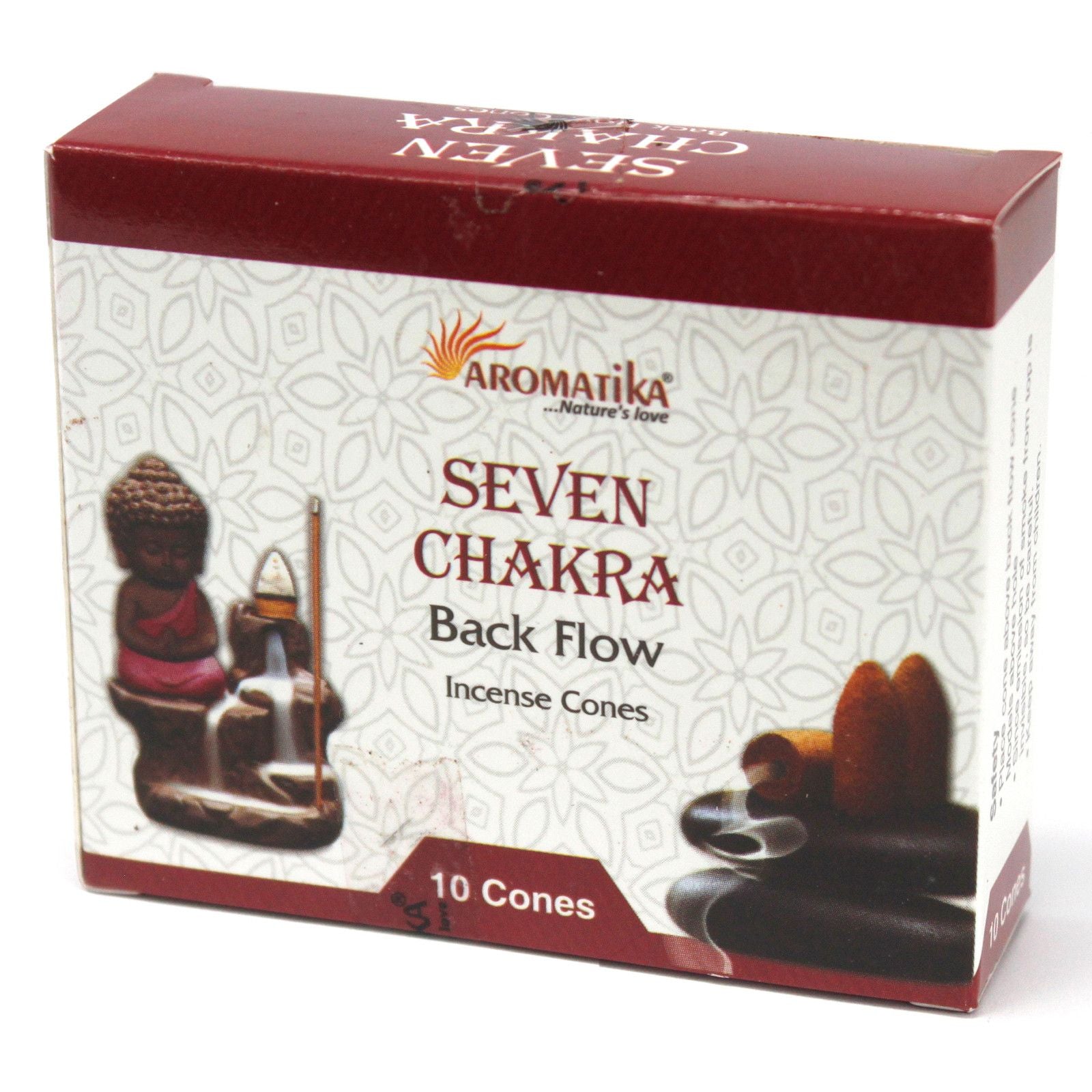 Aromatica Backflow Incense Cones - 7 Charkras product image
