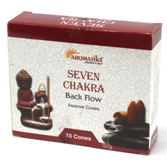 Aromatica Backflow Incense Cones - 7 Charkras product image