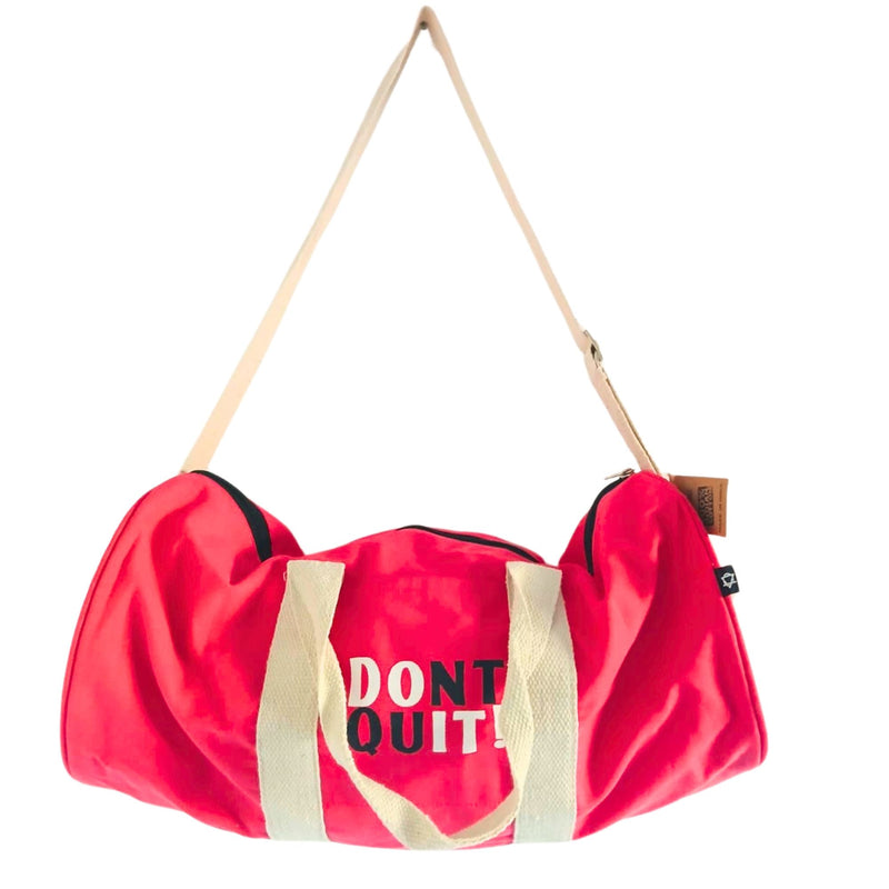 Don't Quit Gym Bag - Cherry Pink product image