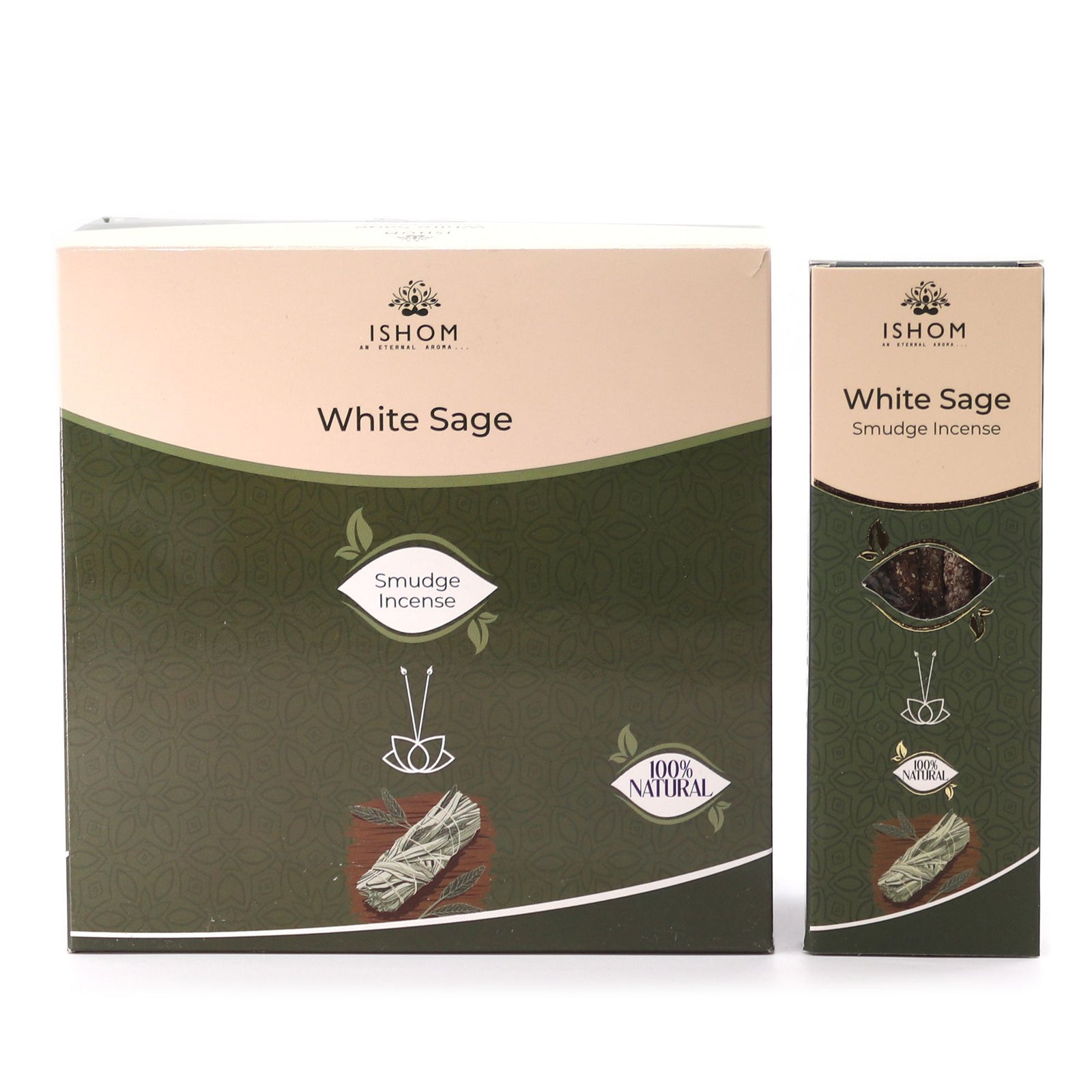 Ishom Smudge Incense - White Sage product image