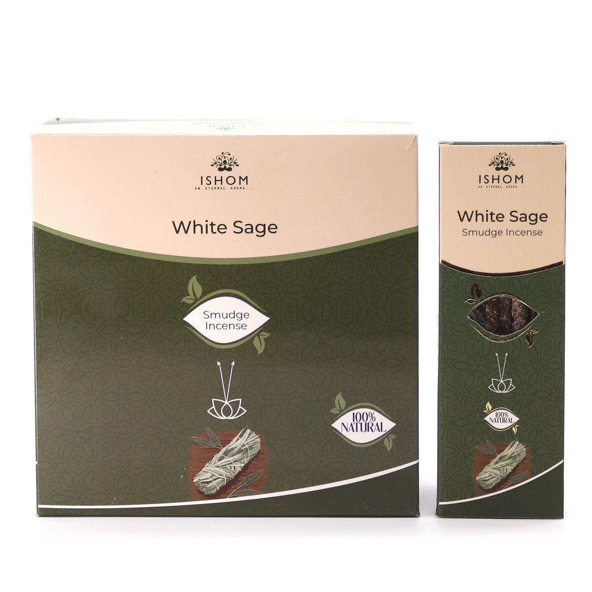 Ishom Smudge Incense - White Sage product image