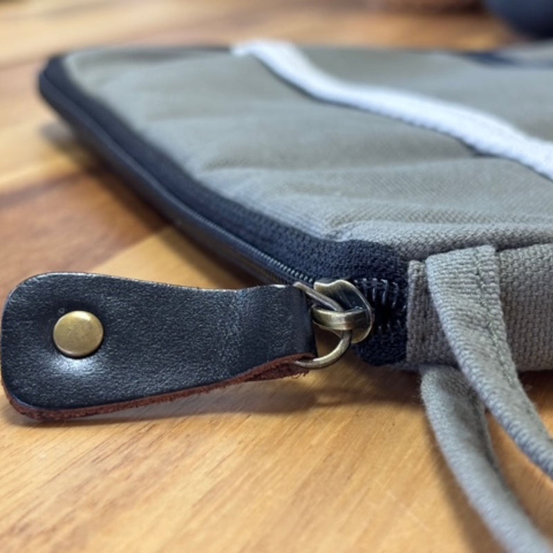 Canvas Tablet Pouch - Olive product image