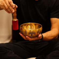Pure Brass Etched Buddha - Set of 4 - Approx 3.85kg product image 12