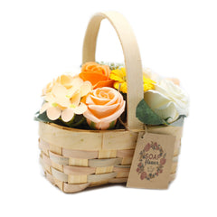 Medium Orange Bouquet in Wicker Basket product image 3