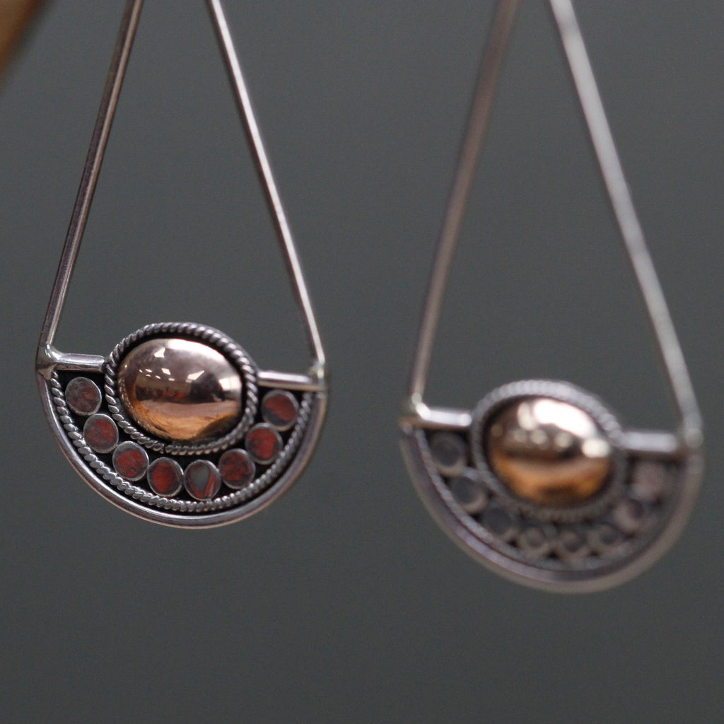 Silver & Gold Earring - Luna Balance product image 7