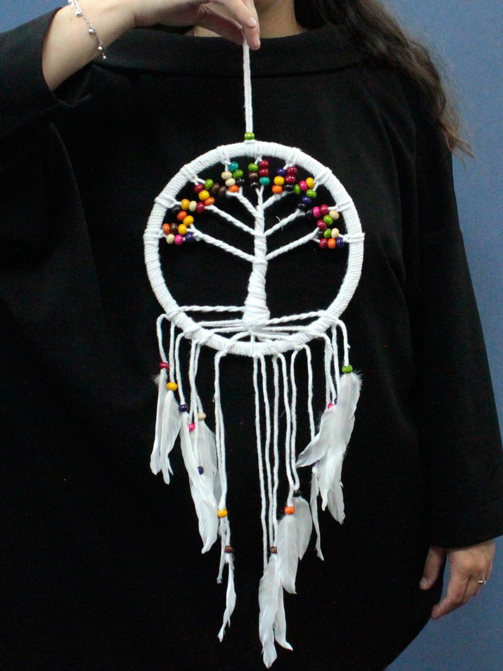 Tree of Life Dreamcatcher - Cotton 22cm (assorted) product image 2