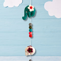 Felt Wall Hanging -Elephants (random colours) product image 4