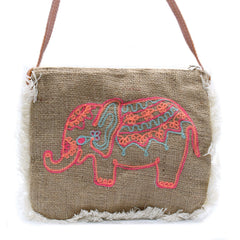 Fab Fringe Bag - Elephant Embroidery product image