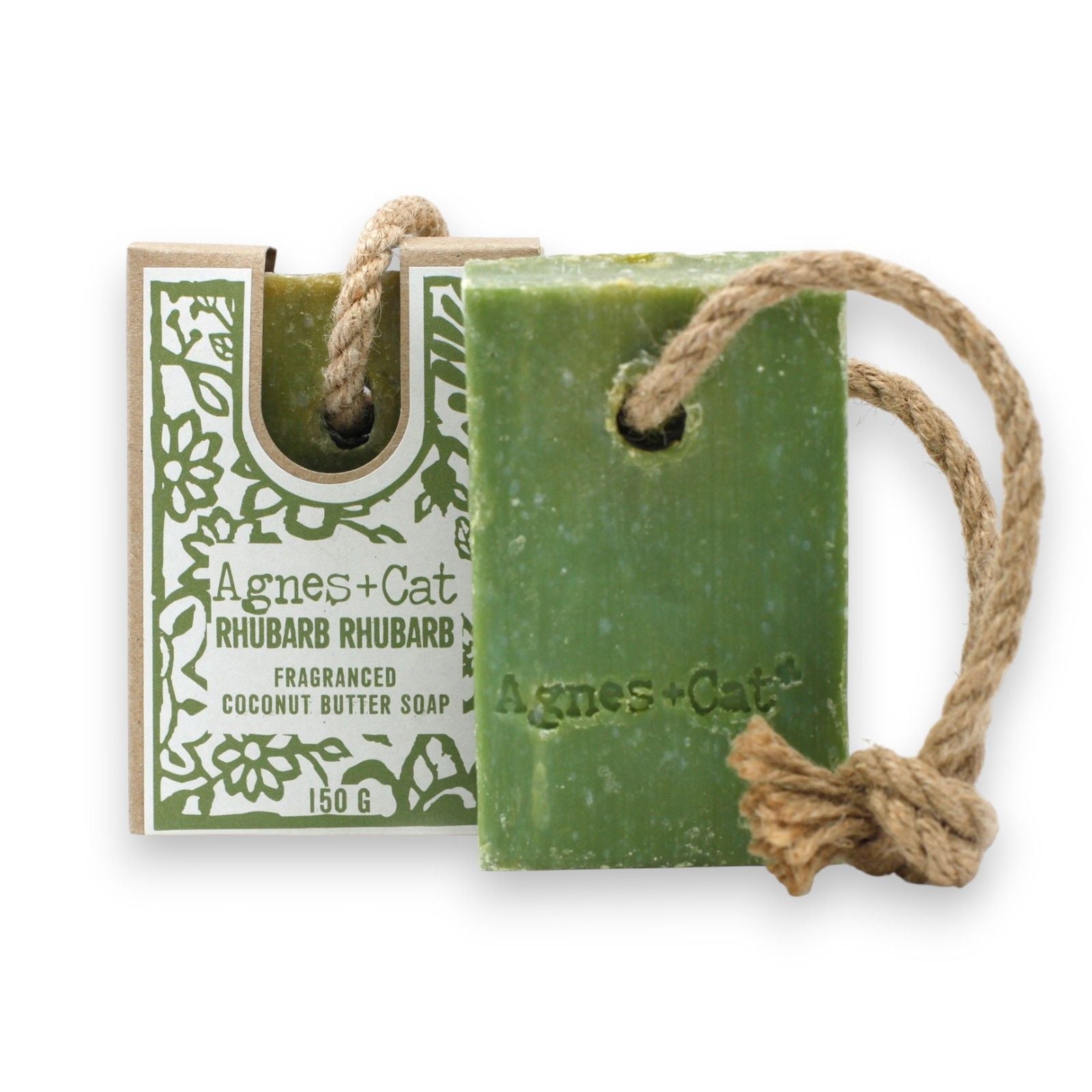 Agnes + Cat Soap On A Rope - Rhubarb Rhubarb product image