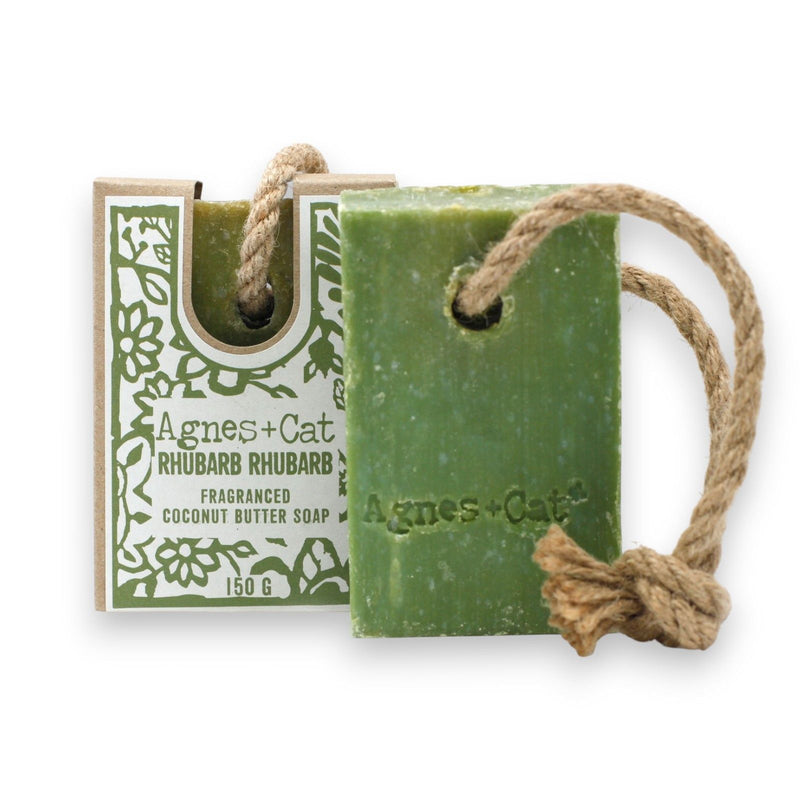 Agnes + Cat Soap On A Rope - Rhubarb Rhubarb product image