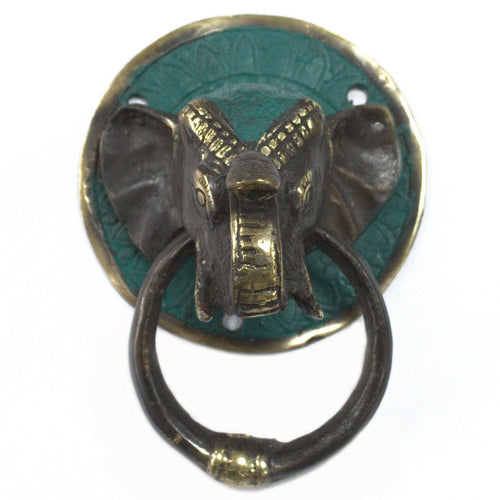 Brass Door Knocker - Elephants Head product image
