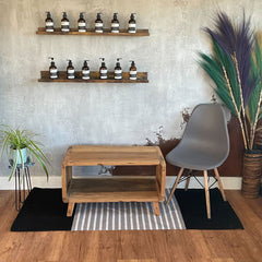 Indian Cotton Rug - 70x170cm - Black / Grey product image 6