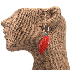 925 Silver Earrings - Leaf Drop product image 3