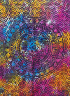 Cotton Wall Art - Mandala Elephant product image 2