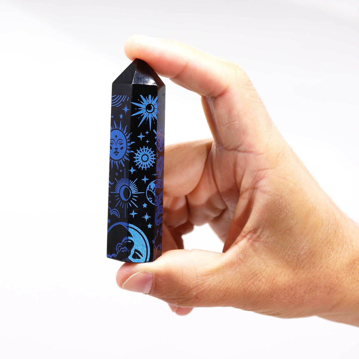 Black Obsidian Point - Mystic Story - Midnight Blue - product image 3