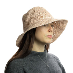 Nomad Sari Floppy Straw Sun Hat - Rose Blush product image 3