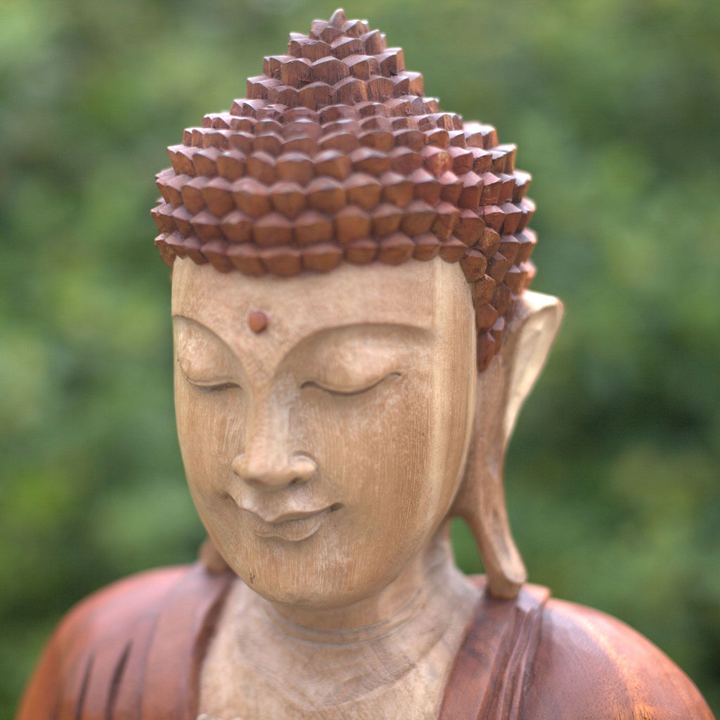 Hand Carved Buddha Statue - 60cm Welcome product image 7