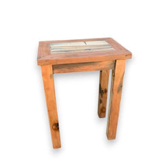 Tall Table - Display Stand - Recycled Wood product image 2