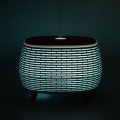 Futuristic Ribbed Aroma Diffuser with Colour-Changing Light product image 13