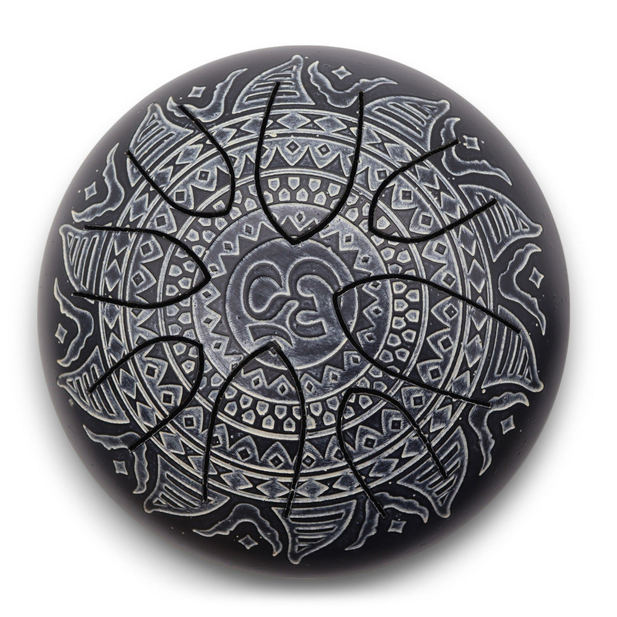 Hapi Drum Om Mandala Engraved - 16cm product image 2