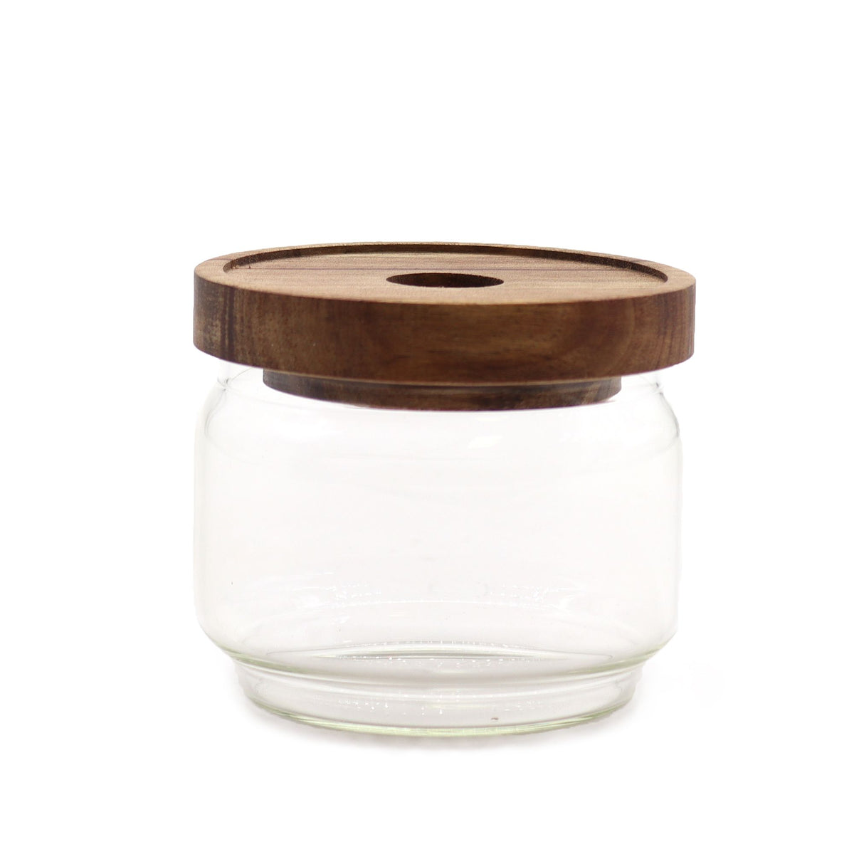 Cottage Bamboo Glass Jar - 7cm product image 2