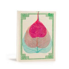 Lokta Bodhi Leaf Notebook – Medium (15x12cm) – 45 Leaves – Assorted product image 3