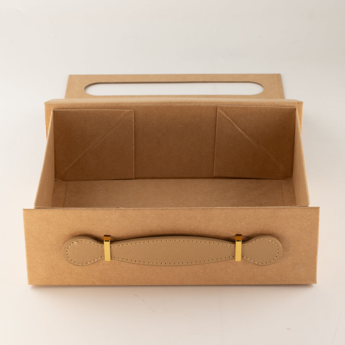 Flat Pack Gift Box - Med Hamper (24x18.2x8cm) - Brown Craft - product image 7