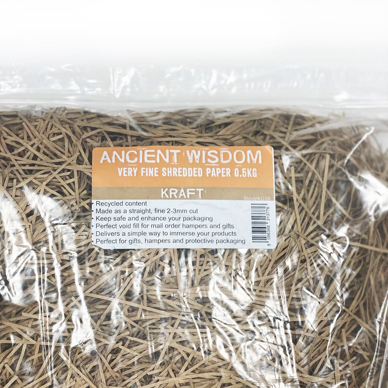 Very Fine Shredded paper - Kraft (0.5KG) product image