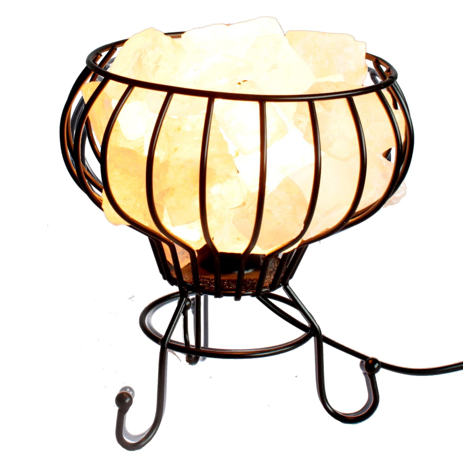 Low Salt Rock Brazier, White Salt Chunks, Cable & Bulb product image
