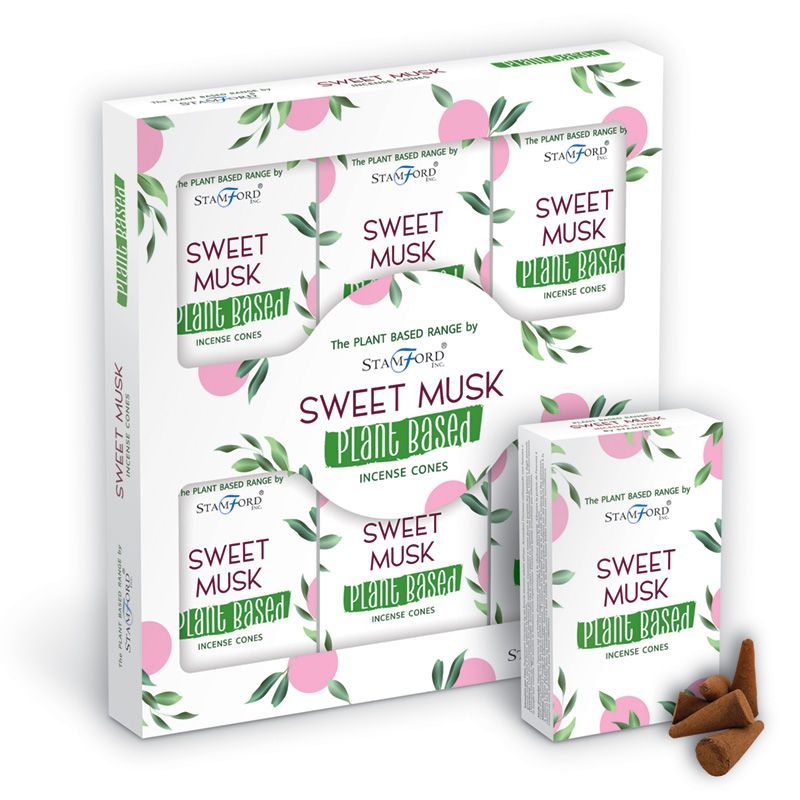 Plant Based Incense Cones - Sweet Musk product image