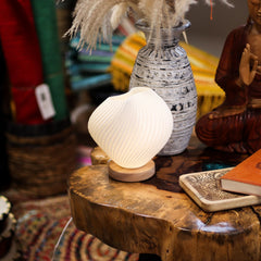 New Wave Lamp - USB - 3 settings - Shell Twisted product image