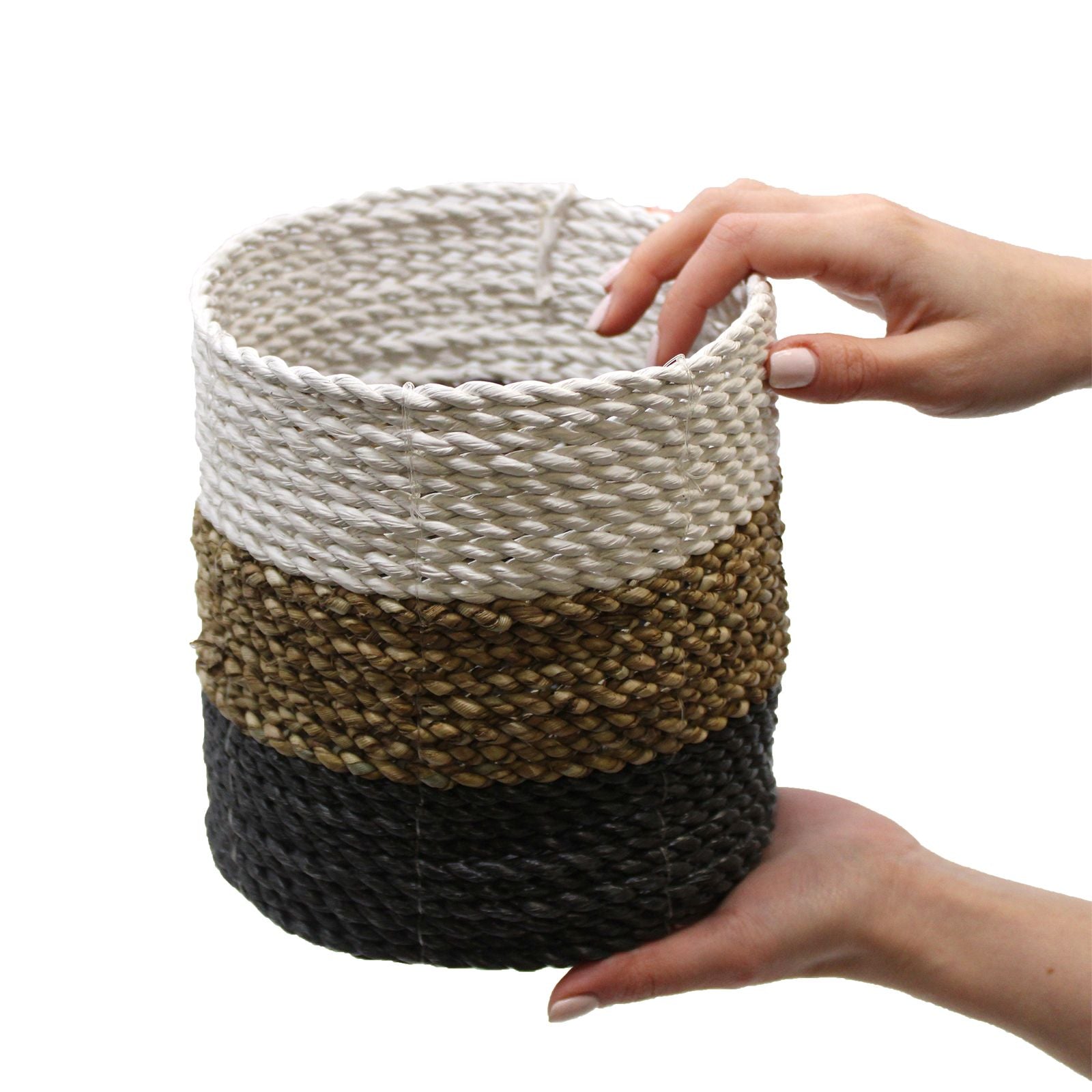 Seagrass Basket Set - Natural White product image