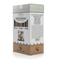 Golden Patchouli Smudging Resin Sticks – 30g product image 5