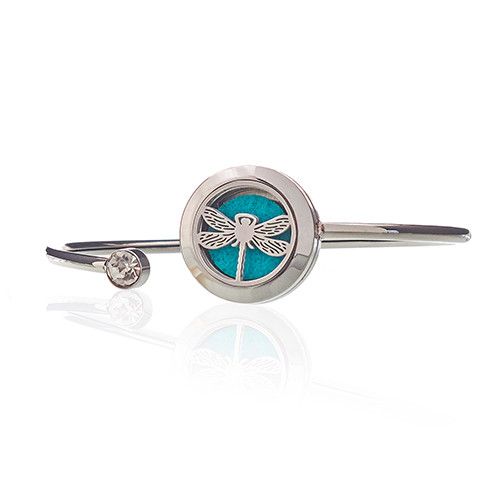 Aromatherapy Jewellery Crystal Bracelet - Dragonfly - 20mm product image