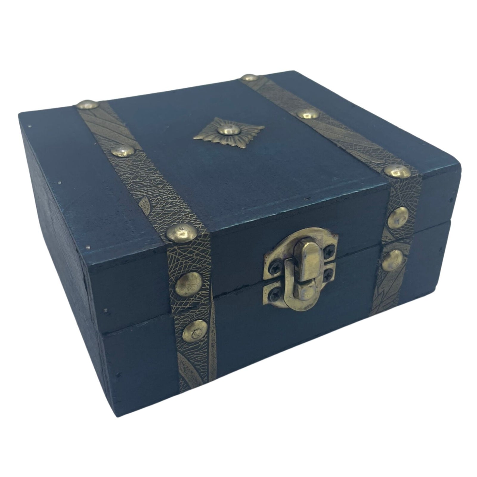 Square Tea Chest - Teal product image