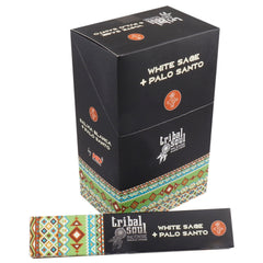 Tribal Soul Incense Sticks - White Sage + Palo Santo product image