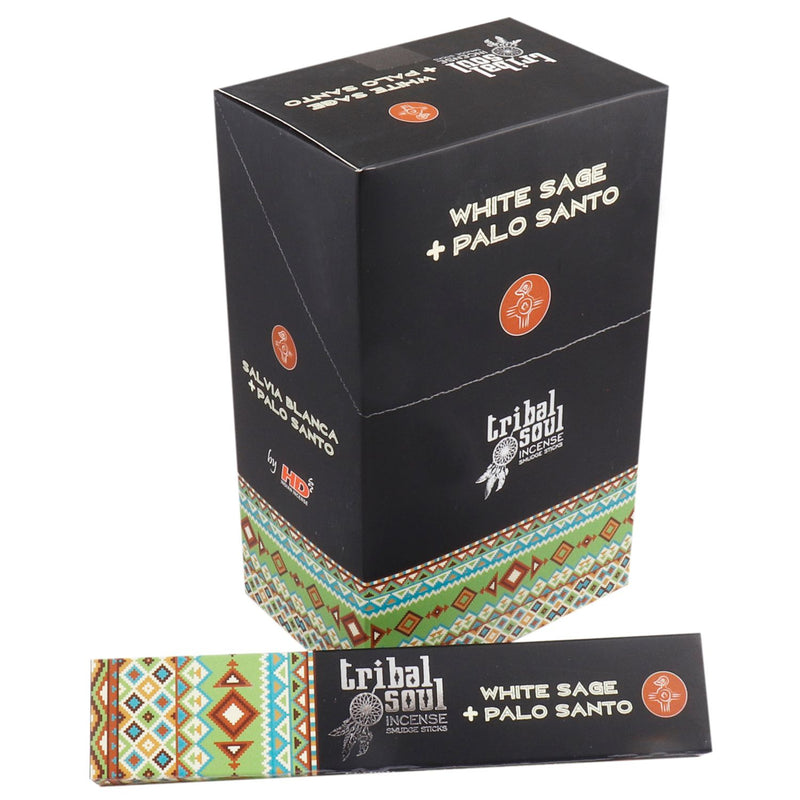 Tribal Soul Incense Sticks - White Sage + Palo Santo product image