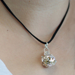 Silver Angel Bell - Night-time - 18mm product image