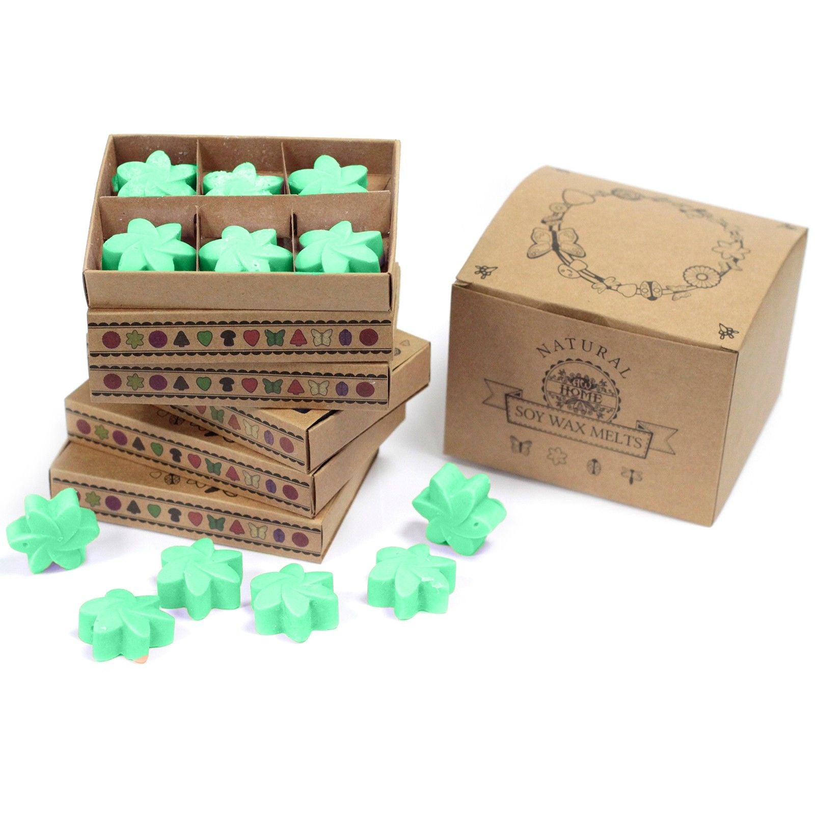 Box of 6 Wax Melts - Hidden Garden product image