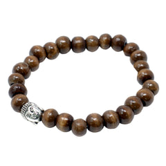 Brown Beads & Buddah Bangle product image 2