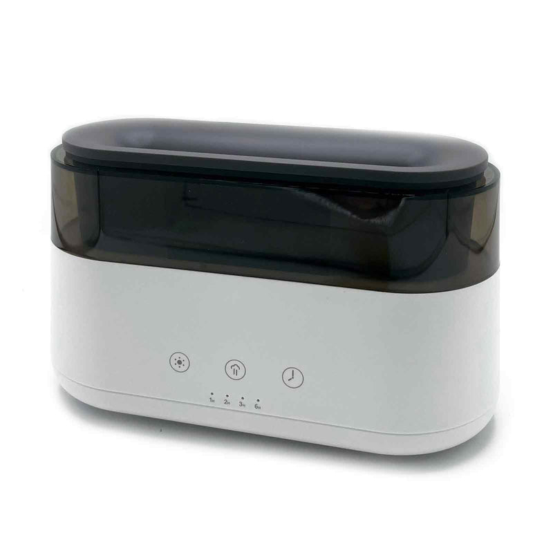 Modern Aroma Diffuser - Led Clock - USB-C - Flame Effect product image
